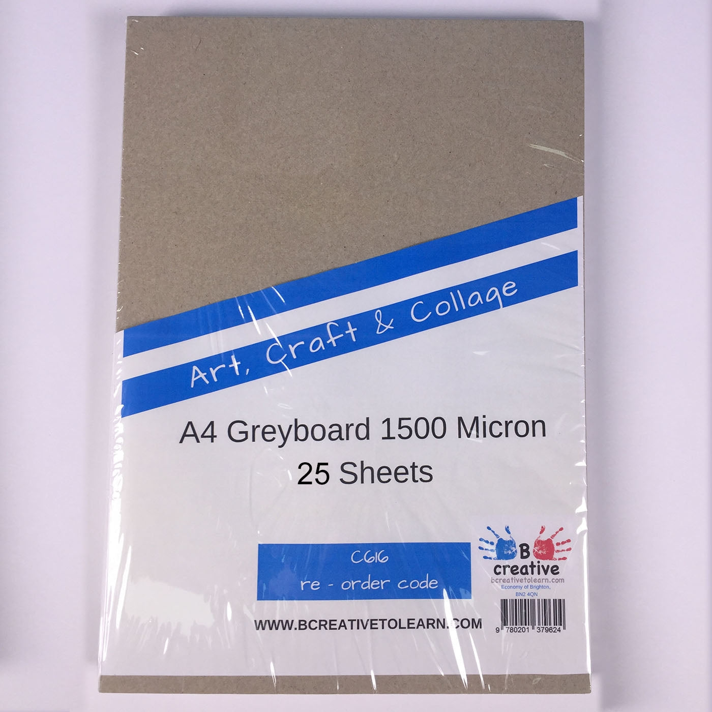 Greyboard tough card backing board