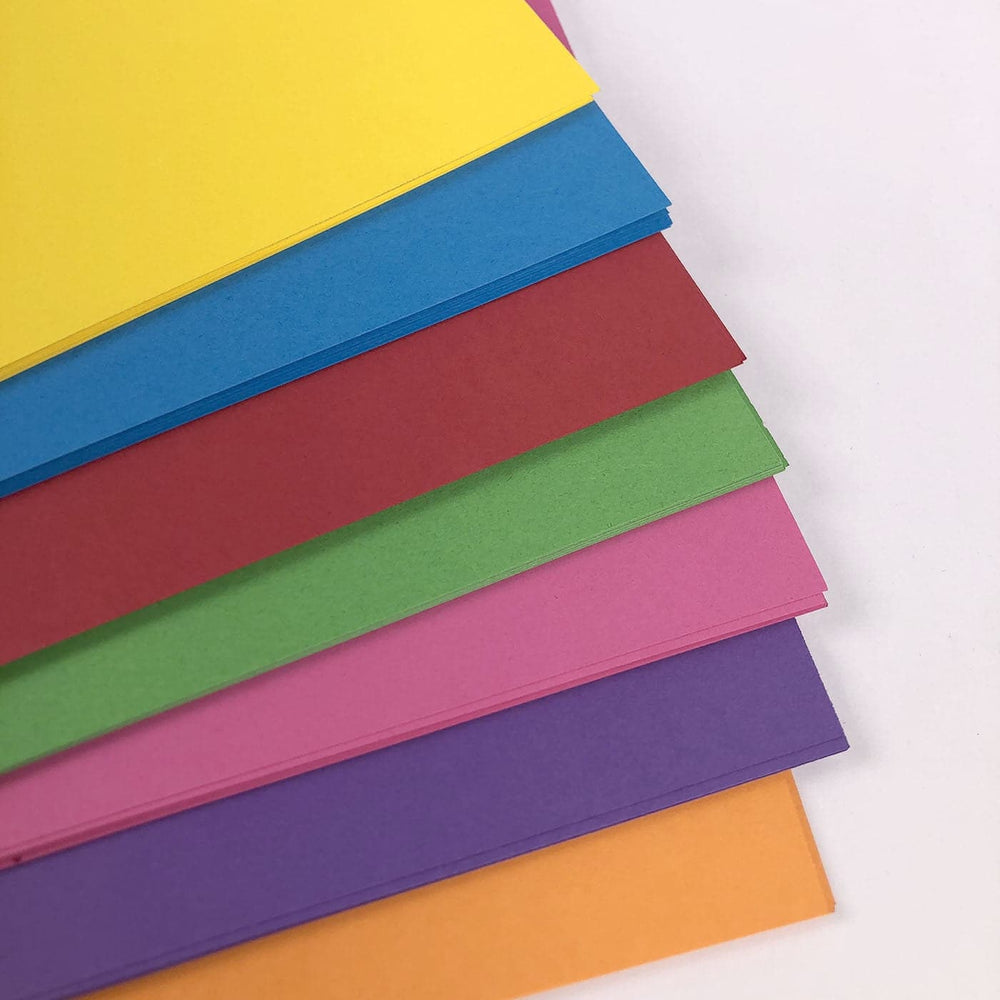 Rainbow Bright A4 Card Mix 70 Sheets 160gsm
