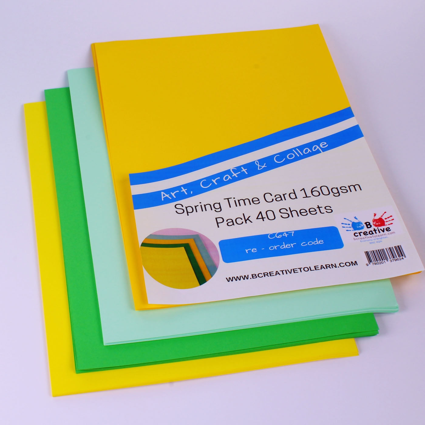 colour spring card