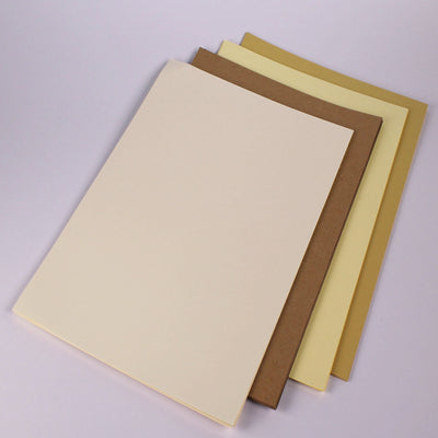 brown assorted card