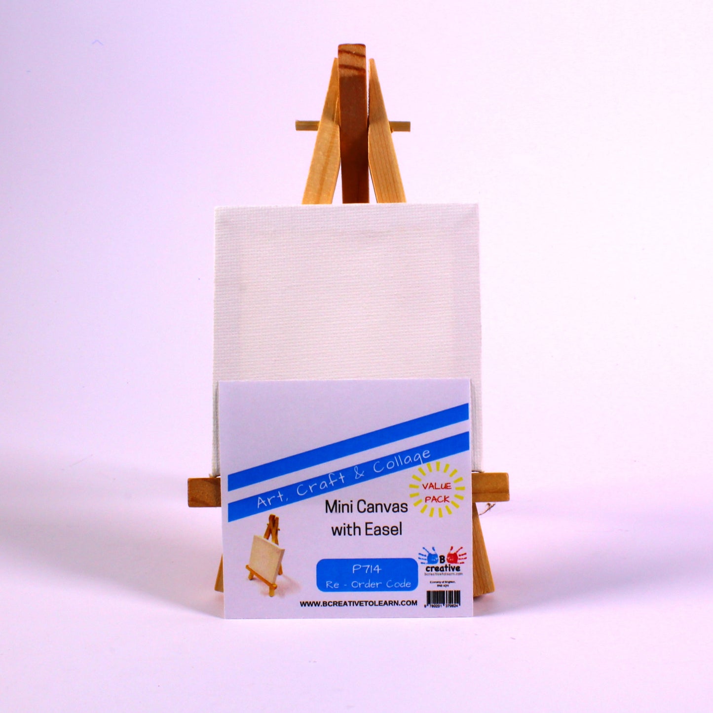Mini Artist Canvas with Easel