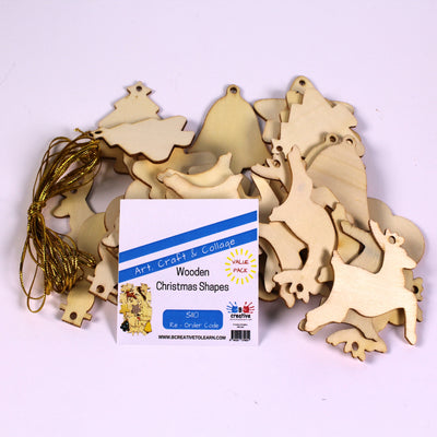 Wooden Christmas Decorations to Make