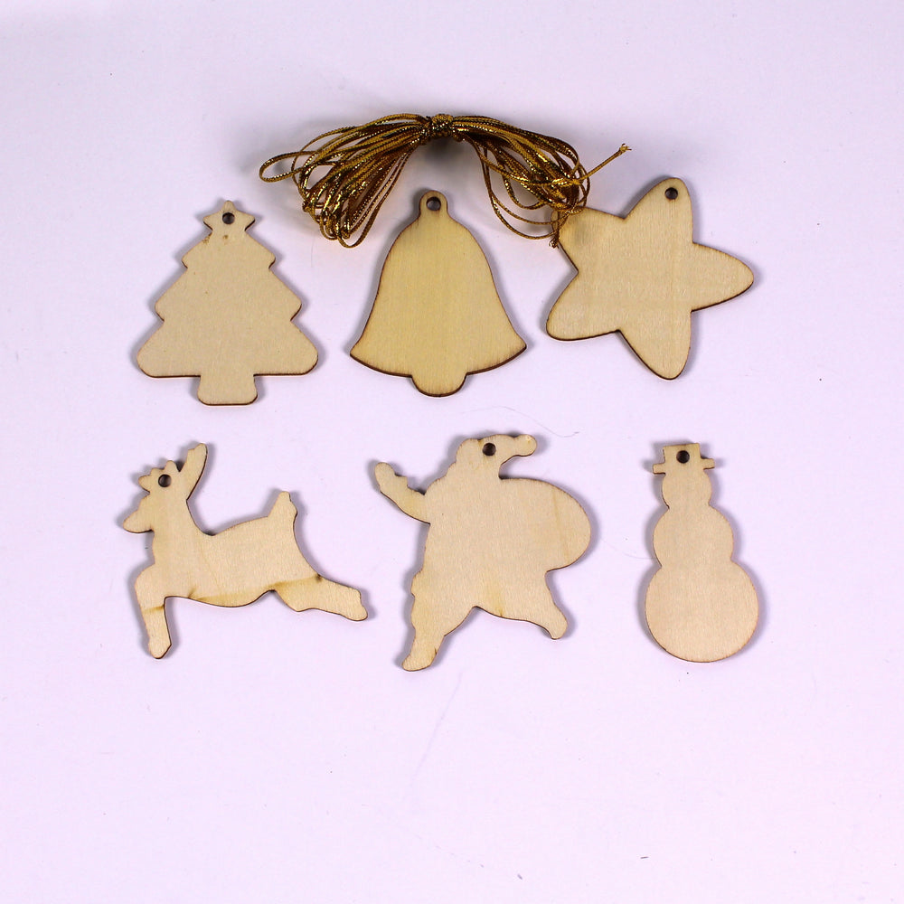 Wooden Christmas Decorations to Make