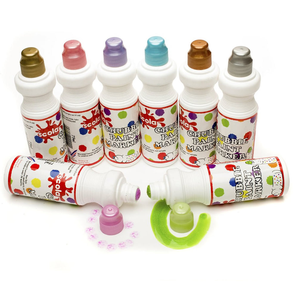 Metallic Chubbi Paint Markers