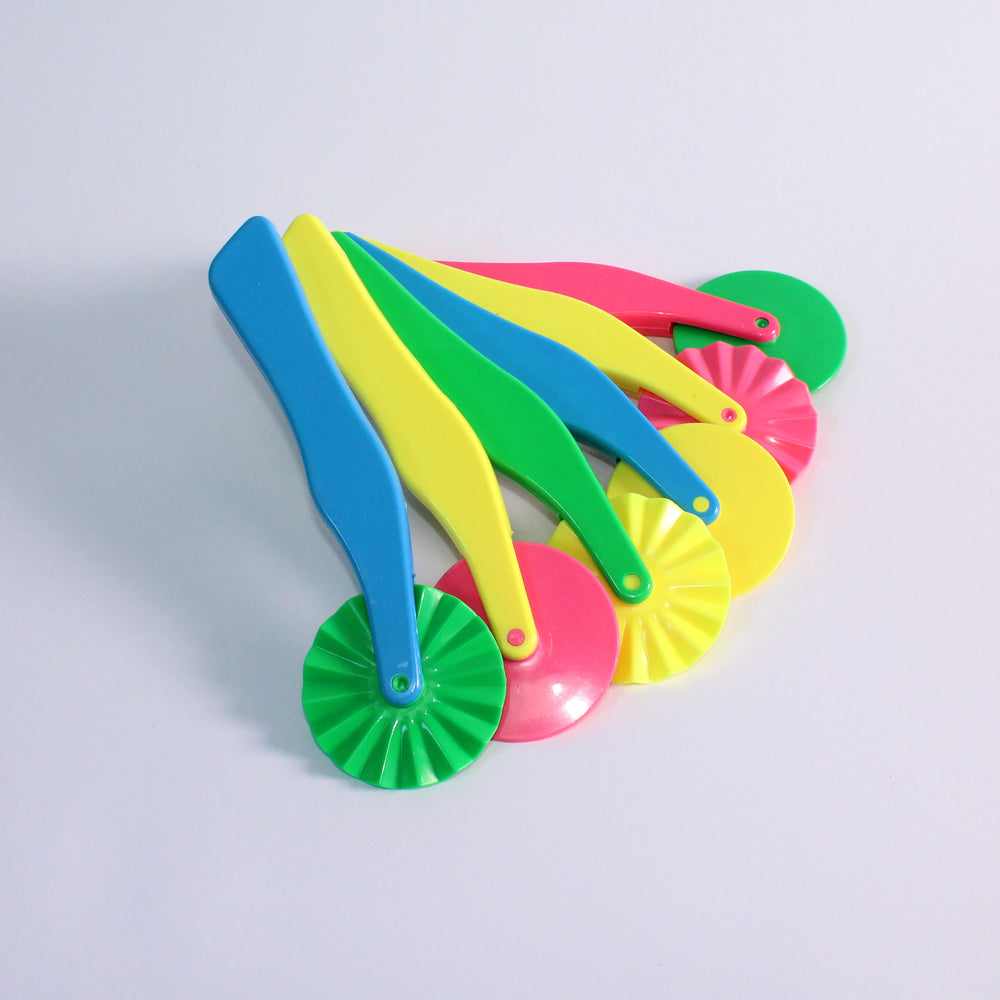 Plastic Clay Cutter Wheels Pack of 6