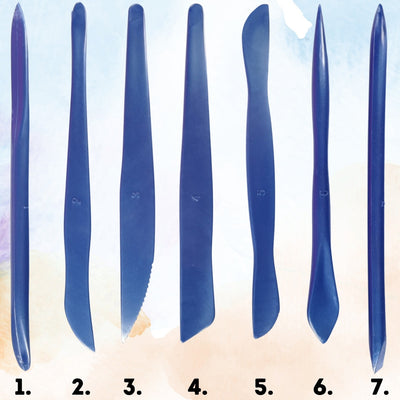  forming and sculpting. Each tool is 15cm long and made ou