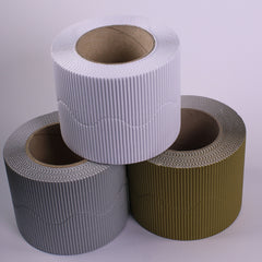 Metallic Christmas Corrugated Border Roll Pack of 3