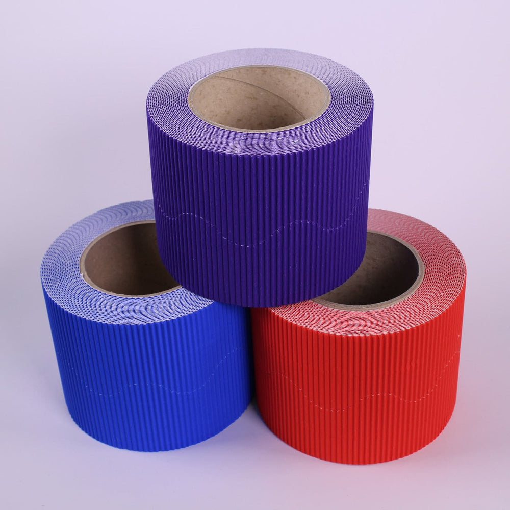 Royal Corrugated Border Roll Pack of 3