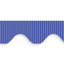 Corrugated Bordettes Scallop Edge 2 x 3.75m Metallic Blue
