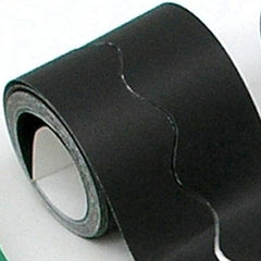 Smooth Bordettes Scallop Edge 15m Strip Black