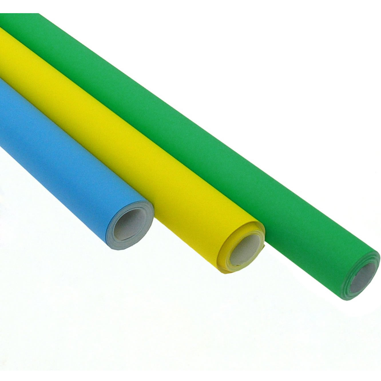 Poster Roll 10m Selection Blue, Green and Yellow