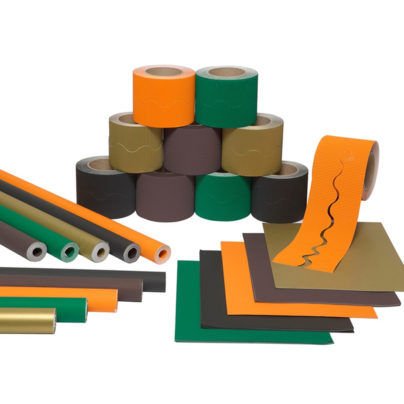 High Quality Woodland Colours Display Paper Pack – BCreativetolearn