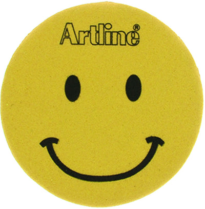 Yellow Smiley Whiteboard Eraser