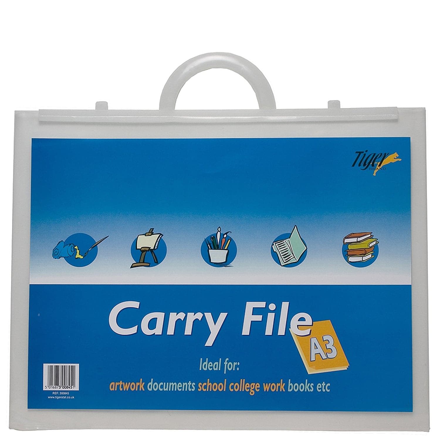 Carryable File Tiger A3 Carry File Clear – Economy of Brighton