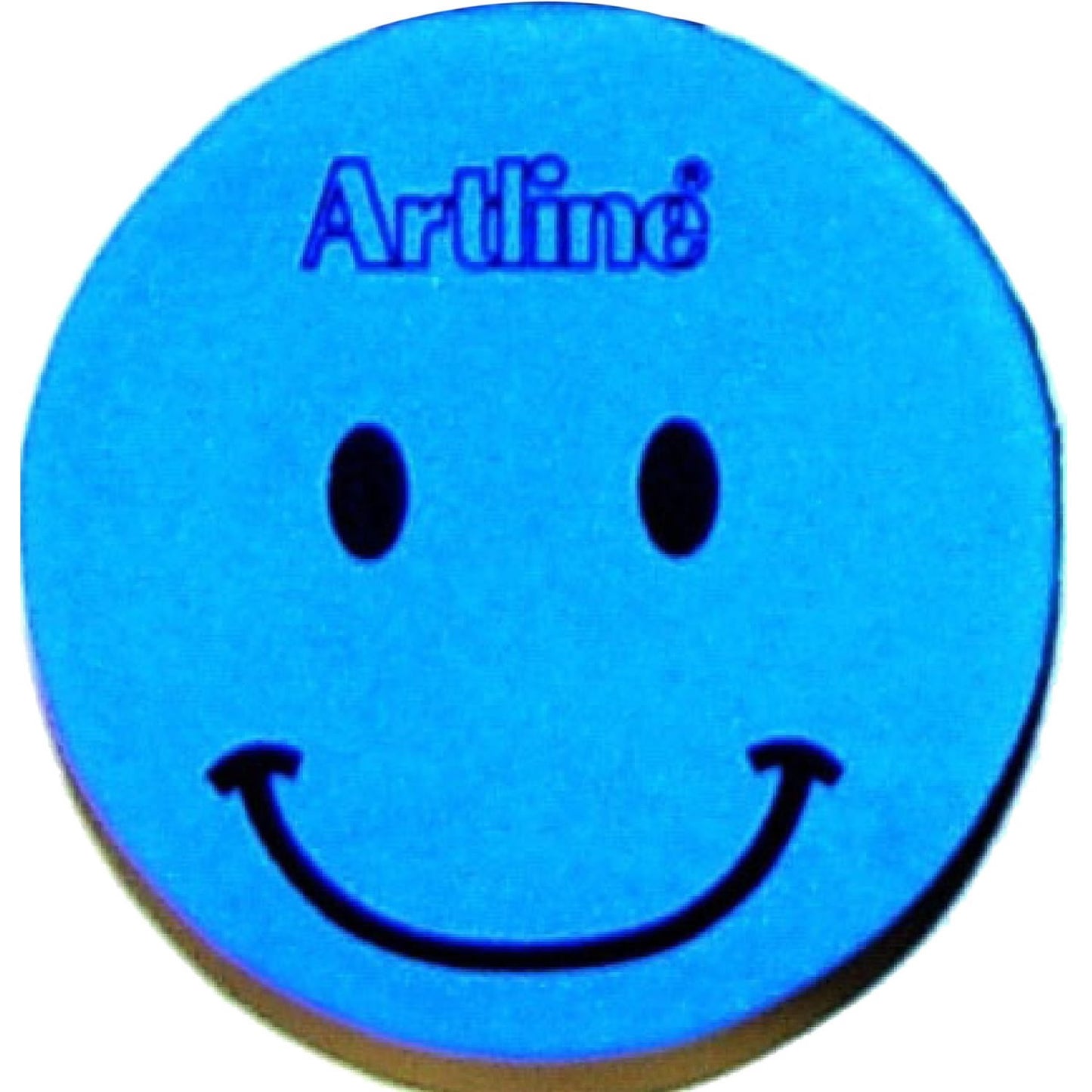 Blue Smiley Whiteboard Eraser