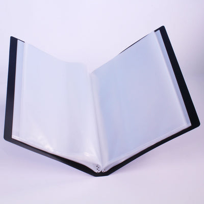 display book with pockets