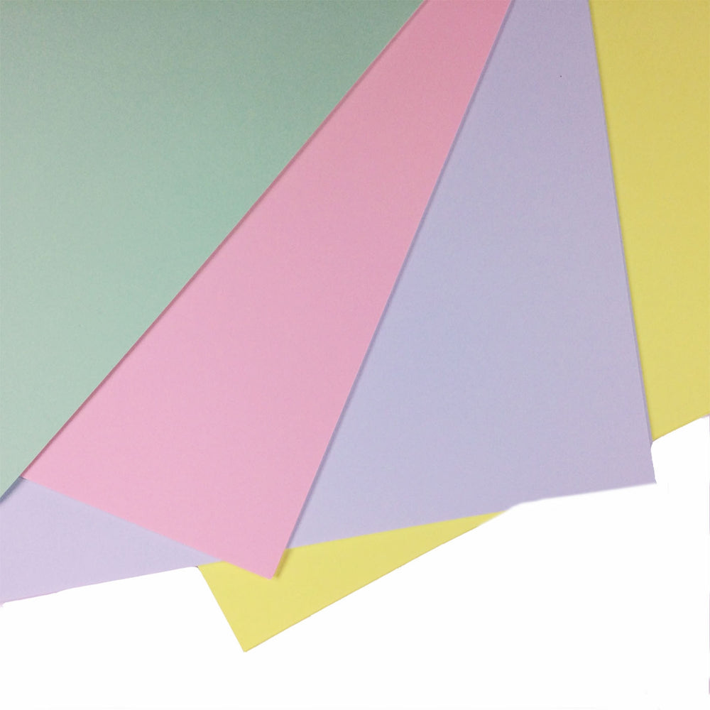 A4 Easter Pastel Card Mix 160gsm 20 Sheets