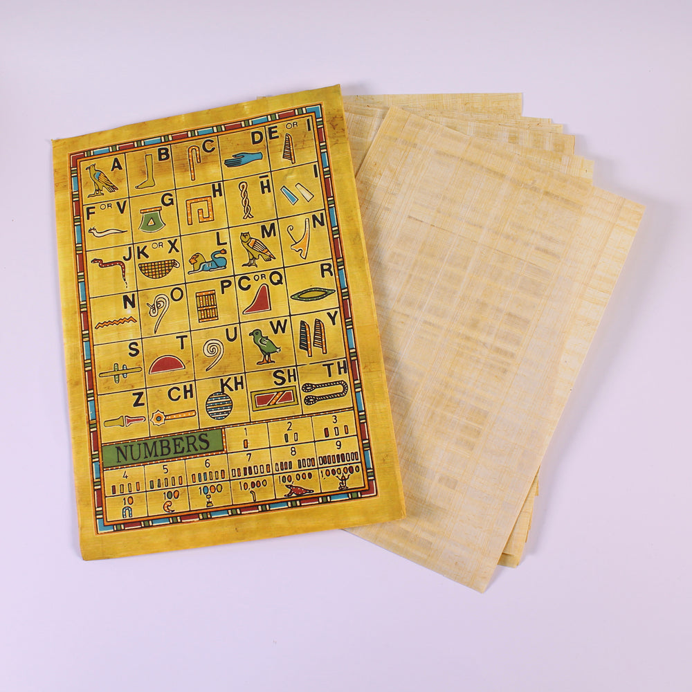 Egyptian Papyrus Sheets 20cm X 30cm Pack of 10