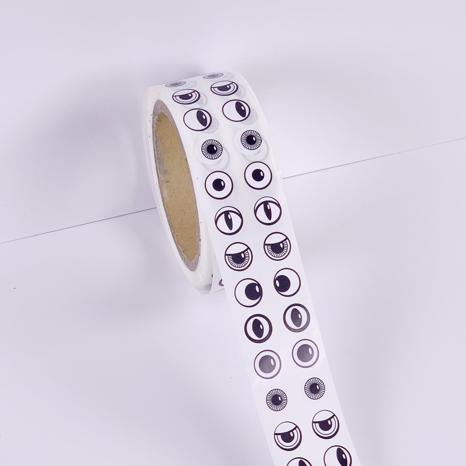 roll of eye stickers