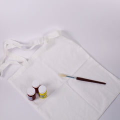Pack of 5 Large White Cotton Bags