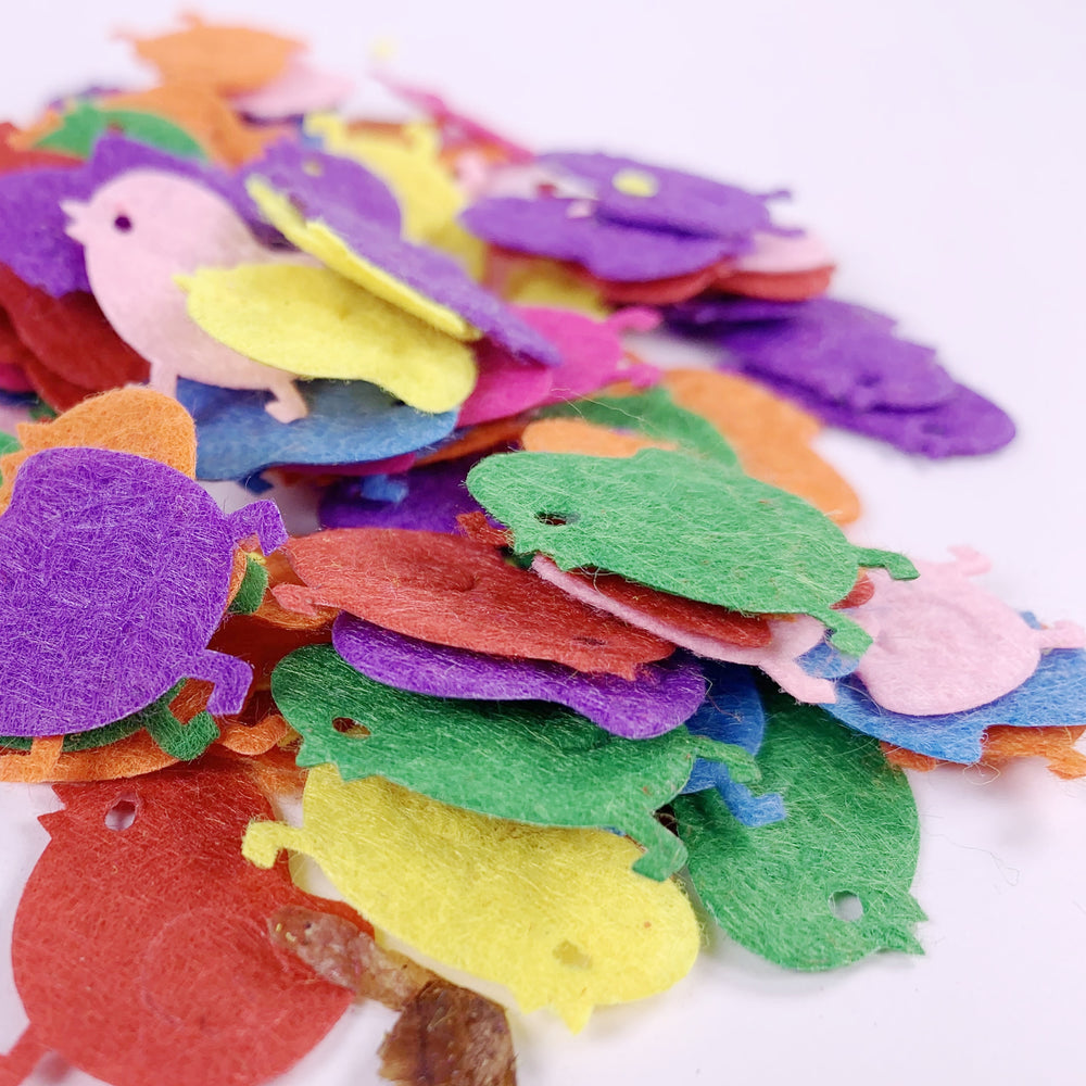 Felt Easter Chick Cut Outs