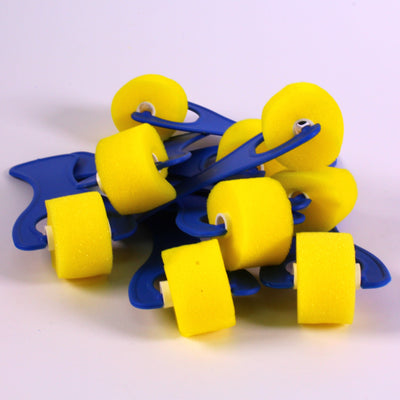 Small and Large Smooth Foam Paint Rollers Pack of 10