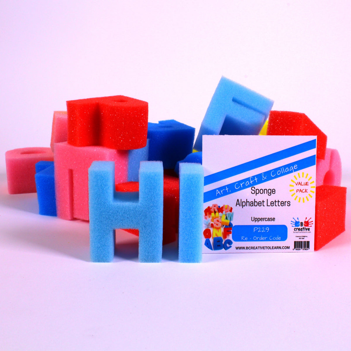 Form Sponge Letters Sponge Paint Alphabet Uppercase Letters – Economy of Brighton
