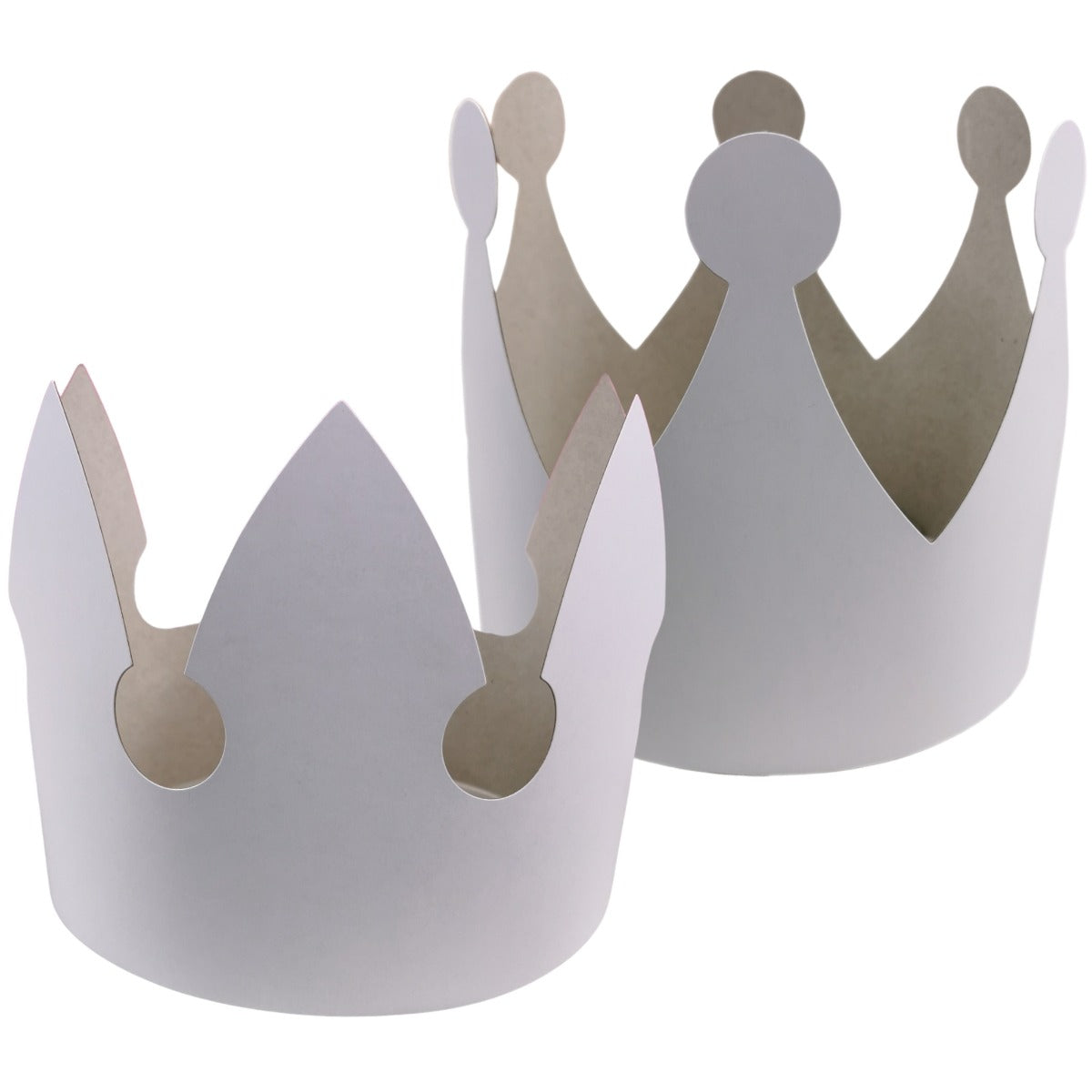 DIY Fancy Paper Crowns with Free Template
