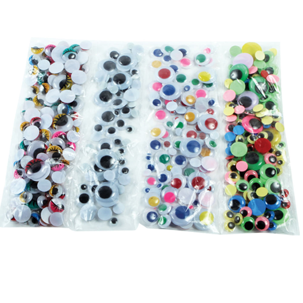 Wiggley Eyes Class Pack of 500