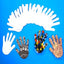 Child Size Paper Hand Pad Cut Out Shapes