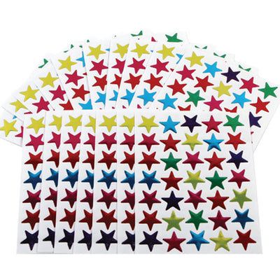 Coloured Star Stickers 
