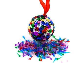 plastic sequin pins