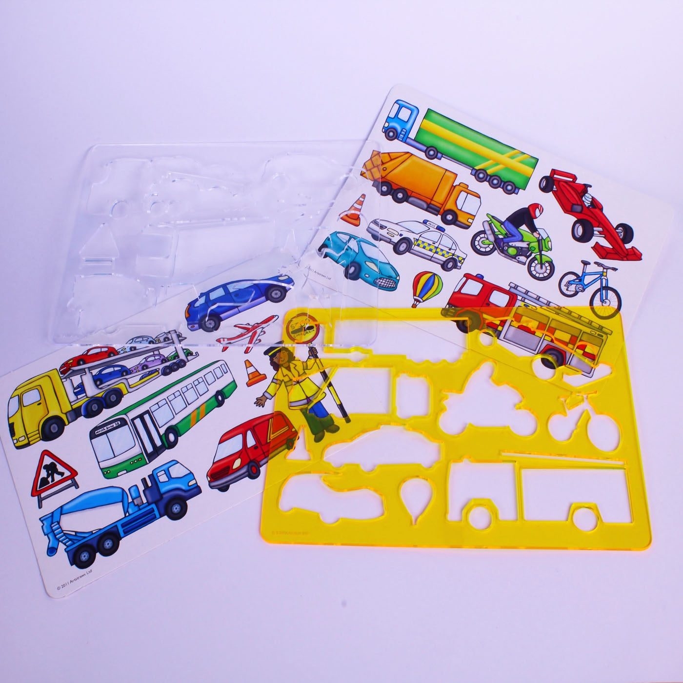 modes of transport colouring stencils