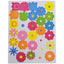 90 Foam 3D Flower Scrapbook Stickers For Childrens Valentines, Mothers Day & Easter Crafts