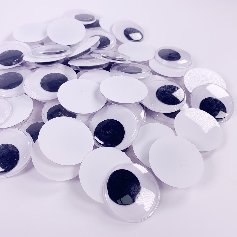 Giant Googly Eyes Pack of 60