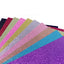 A6 Glitter Card 10 Sheets Assorted Colours