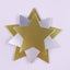 Large Gold and Silver Card Stars