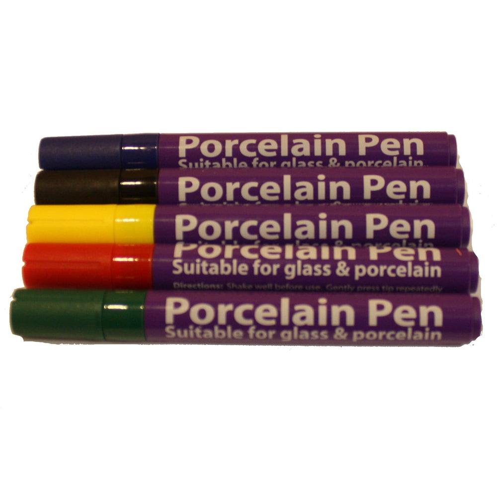 Porcelain Pen Set Bright Mix