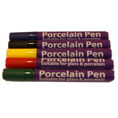 Porcelain Pen Set Bright Mix