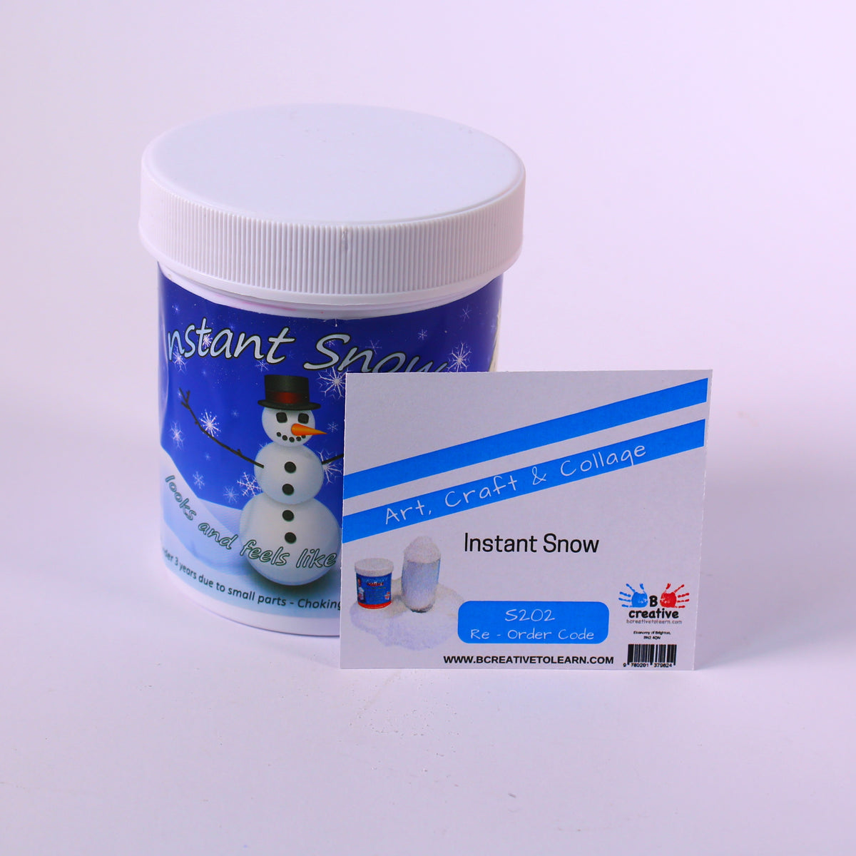 Colorfulinstant Snow Instant Non-Toxic Snow Powder 100g Jar – BCreativetolearn