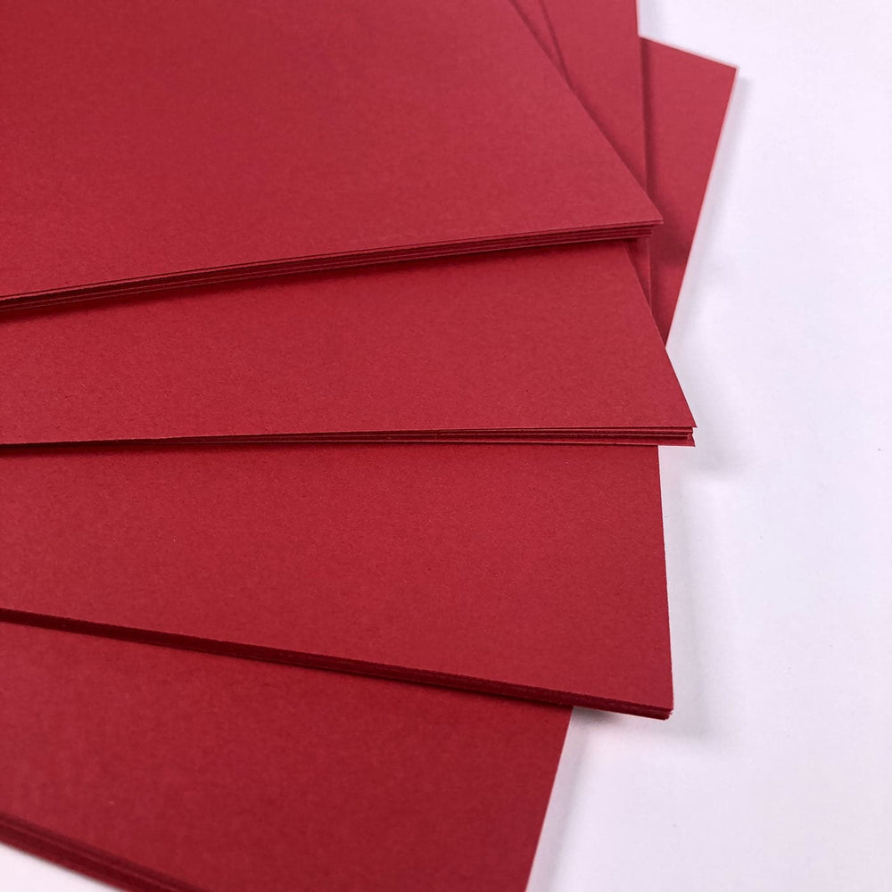 Red SRA2 Card 10 Sheets 160gsm