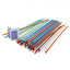 colourful art straws