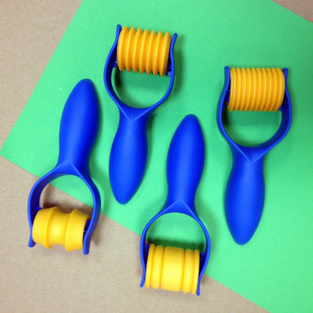 Clay and Paint Pattern Rollers