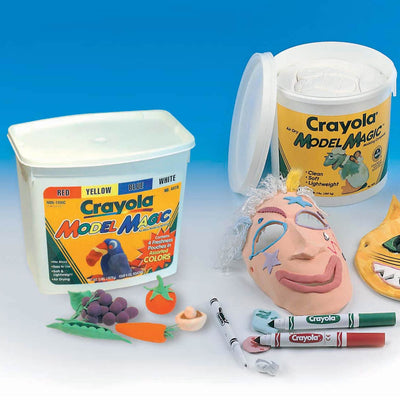 Crayola Model Magic White - Superlight Air Drying Clay 2lb T