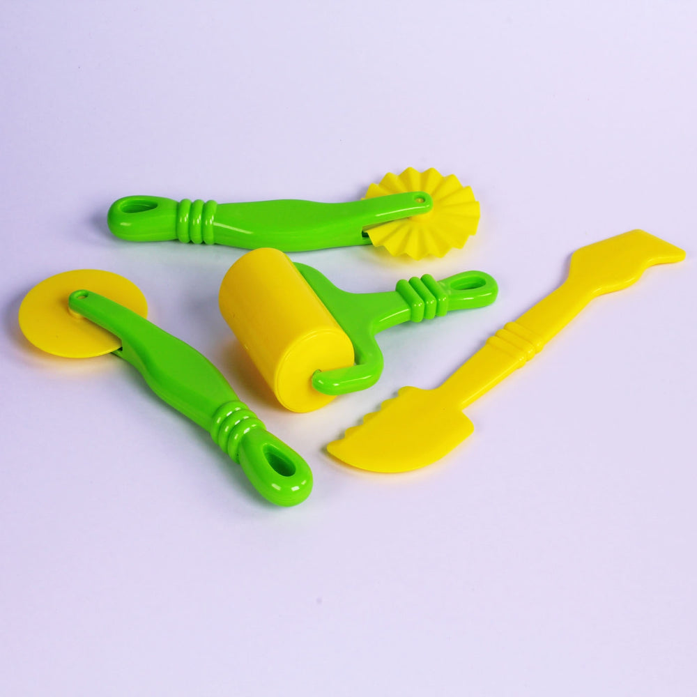 Plastic Dough Modelling Tools Set