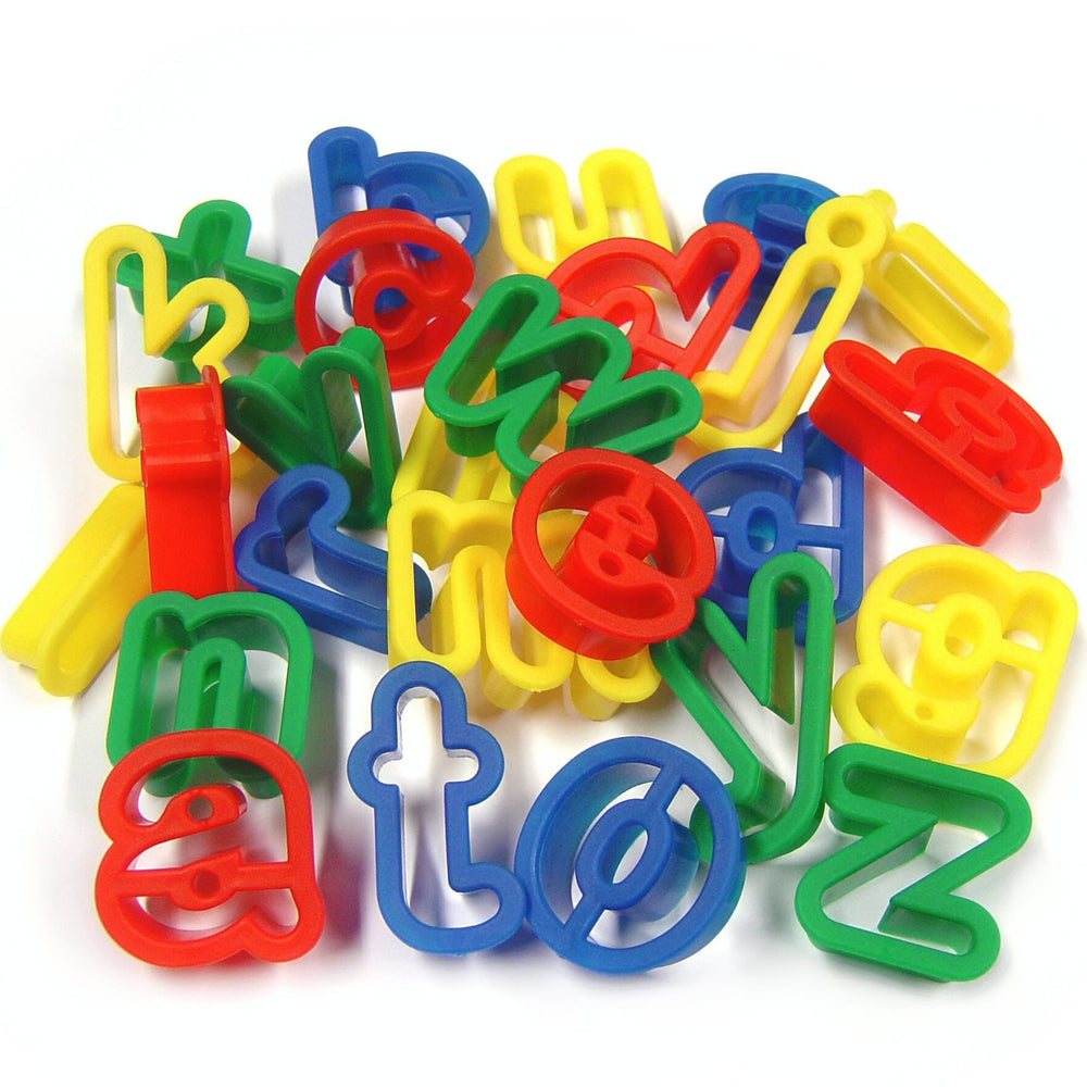 Plastic Lower Case Dough Cutters Pack of 26