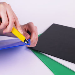 Fluted Plastic Sheets Pack of 6