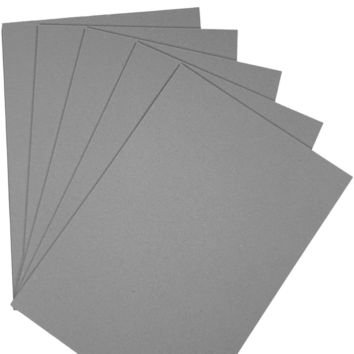 A4 Greyboard 500 Sheets 1000 Micron Recycled Card Strong Modelling & Backing Card
