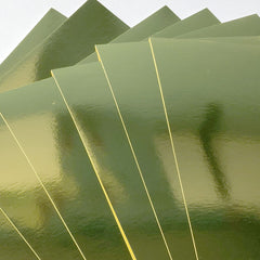 Gold Card 5 Sheets A4 Metallic Board 220gsm