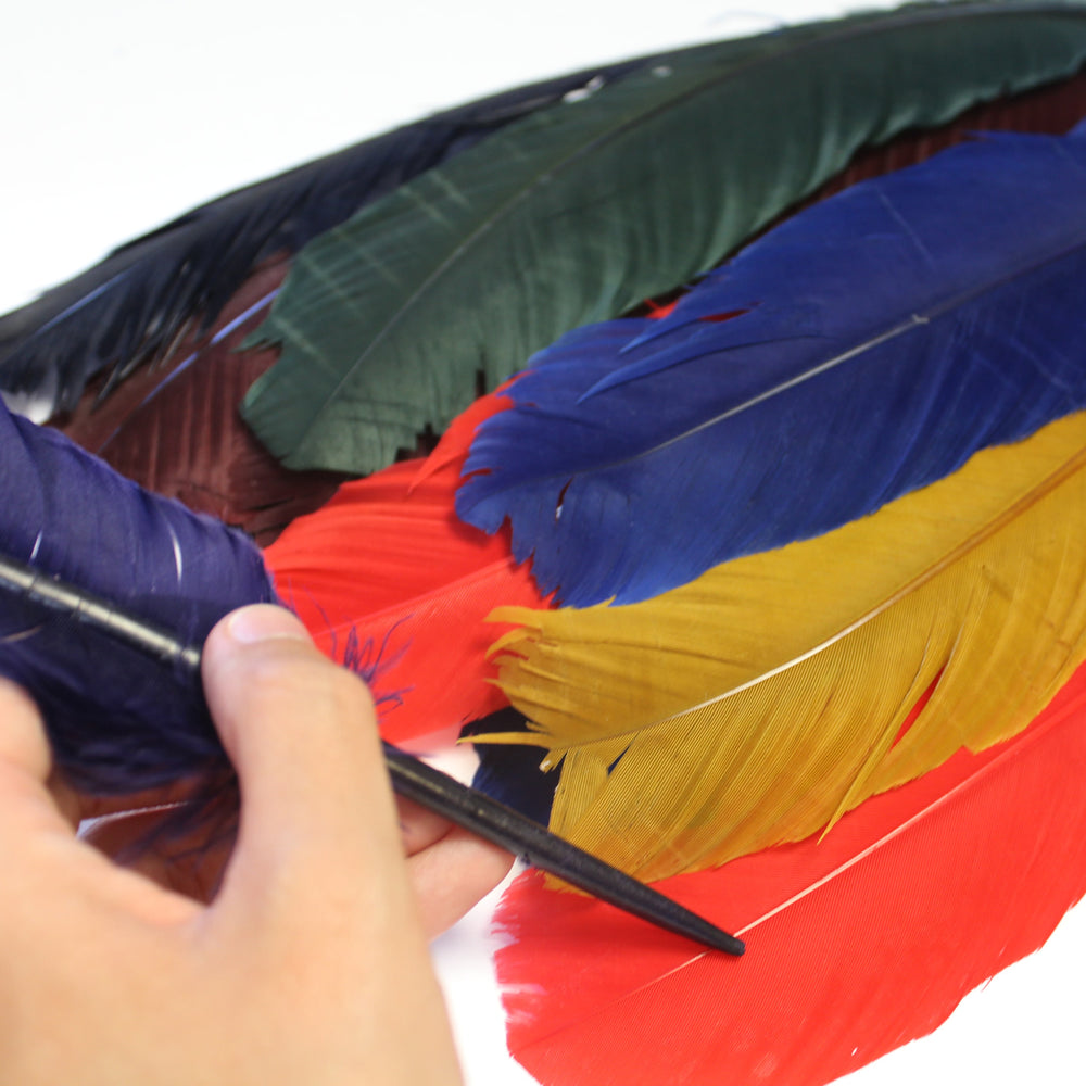 Extra Large Quill Feathers Muted Colours